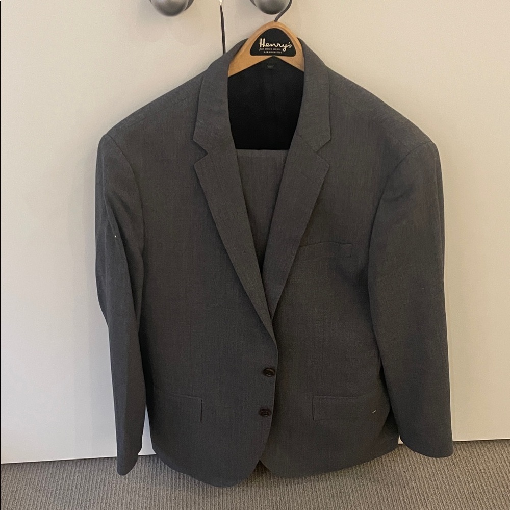 J. Crew Charcoal Men's Suit